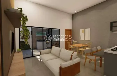 Casa à venda, 2 quartos, 1 suíte, 2 vagas, shopping park - uberlândia/mg