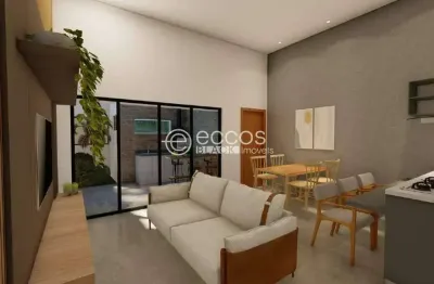 Casa à venda, 2 quartos, 1 suíte, 2 vagas, shopping park - uberlândia/mg