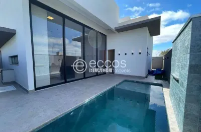 Casa em condomínio à venda, 3 quartos, 3 suítes, 3 vagas, jardim inconfidência - uberlândia/mg