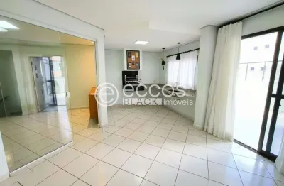 Cobertura para aluguel, 3 quartos, 1 suíte, 3 vagas, santa mônica - uberlândia/mg