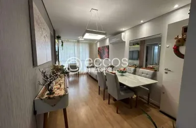 Apartamento à venda, 2 quartos, 1 suíte, 2 vagas, santa mônica - uberlândia/mg