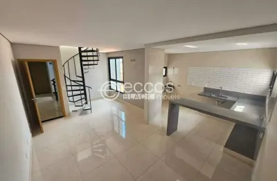 Apartamento duplex à venda, 3 quartos, 1 suíte, 2 vagas, santa maria - uberaba/mg