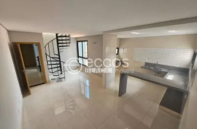 Apartamento duplex à venda, 3 quartos, 1 suíte, 2 vagas, santa maria - uberaba/mg