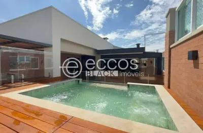 Cobertura à venda, 4 quartos, 4 suítes, 4 vagas, lídice - uberlândia/mg