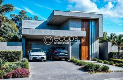 Casa em condomínio à venda, 3 quartos, 3 suítes, 4 vagas, granja marileusa - uberlândia/mg