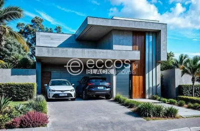 Casa em condomínio à venda, 3 quartos, 3 suítes, 4 vagas, granja marileusa - uberlândia/mg