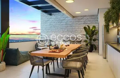 Apartamento à venda, 3 quartos, 1 suíte, 2 vagas, santa mônica - uberlândia/mg