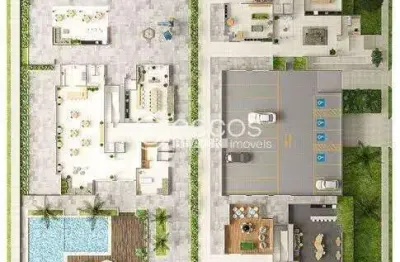 Apartamento à venda, 3 quartos, 1 suíte, 2 vagas, osvaldo rezende - uberlândia/mg