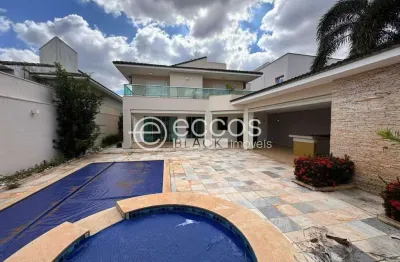 Casa em condomínio para aluguel, 4 quartos, 4 suítes, 4 vagas, morada da colina - uberlândia/mg