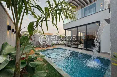 Casa em condomínio para aluguel, 1 quarto, 2 suítes, 4 vagas, jardim sul - uberlândia/mg