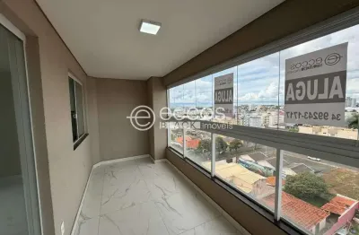 Apartamento para aluguel, 3 quartos, 1 suíte, 2 vagas, santa mônica - uberlândia/mg