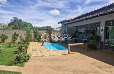 Chácara à venda, 3 quartos, 1 suíte, morada nova - uberlândia/mg