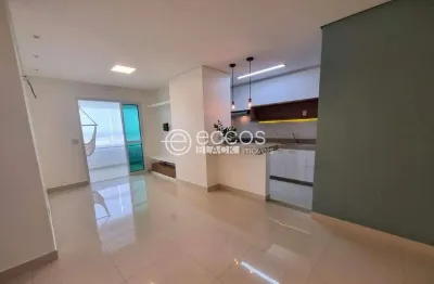 Apartamento à venda, 2 quartos, 1 suíte, 2 vagas, santa mônica - uberlândia/mg
