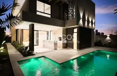 Casa em condomínio à venda, 4 quartos, 4 suítes, 3 vagas, jardim sul - uberlândia/mg