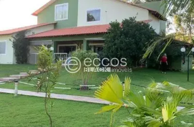 Chácara à venda, 4 quartos, 4 suítes, área rural de uberlândia - uberlândia/mg