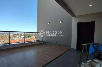Cobertura para aluguel, 3 quartos, 3 suítes, 2 vagas, granada - uberlândia/mg