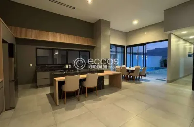 Casa em condomínio à venda, 3 quartos, 1 suíte, 2 vagas, shopping park - uberlândia/mg