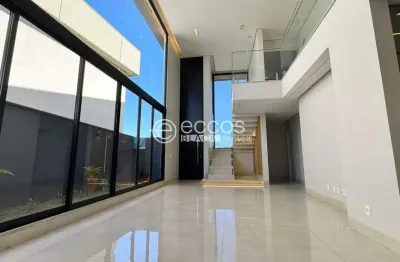 Casa em condomínio para aluguel, 4 quartos, 4 suítes, 4 vagas, jardim sul - uberlândia/mg