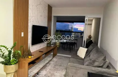 Apartamento à venda, 3 quartos, 1 suíte, 2 vagas, santa mônica - uberlândia/mg