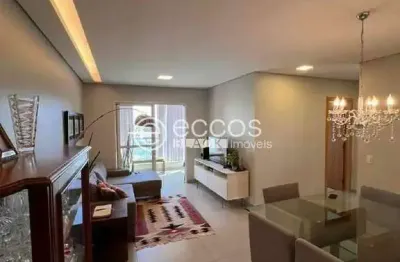 Apartamento à venda, 3 quartos, 1 suíte, 2 vagas, santa mônica - uberlândia/mg