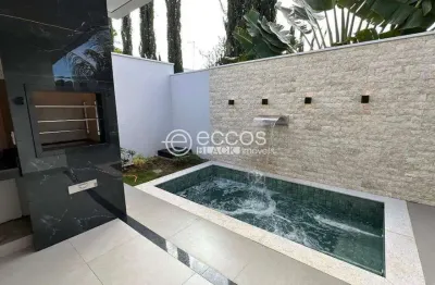 Casa em condomínio à venda, 3 quartos, 3 suítes, 2 vagas, jardim botânico - uberlândia/mg