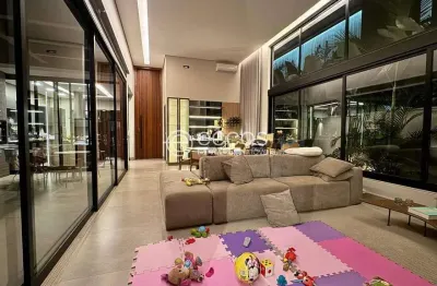 Casa em condomínio para aluguel, 3 quartos, 3 suítes, 2 vagas, gávea - uberlândia/mg
