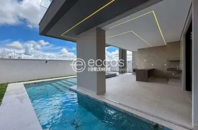 Casa em condomínio à venda, 4 quartos, 4 suítes, 5 vagas, jardim sul - uberlândia/mg