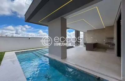 Casa em condomínio à venda, 4 quartos, 4 suítes, 5 vagas, jardim sul - uberlândia/mg