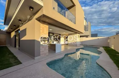 Casa em condomínio à venda, 4 quartos, 4 suítes, 5 vagas, jardim sul - uberlândia/mg