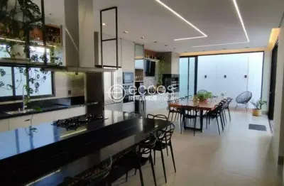 Casa em condomínio à venda, 3 quartos, 3 suítes, 4 vagas, gávea sul - uberlândia/mg