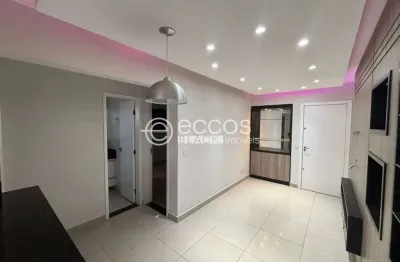 Apartamento para aluguel, 2 quartos, 1 suíte, 1 vaga, santa mônica - uberlândia/mg