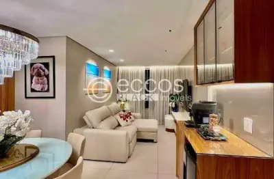 Apartamento à venda, 3 quartos, 1 suíte, 2 vagas, copacabana - uberlândia/mg