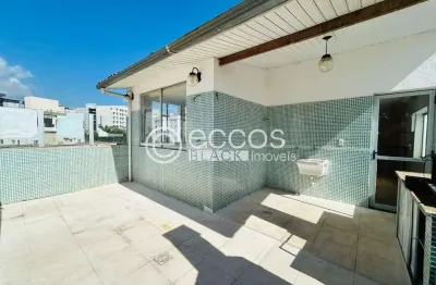 Cobertura à venda, 3 quartos, 2 suítes, 2 vagas, buritis - belo horizonte/mg