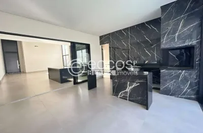 Casa em condomínio à venda, 3 quartos, 3 suítes, 2 vagas, jardim botânico - uberlândia/mg