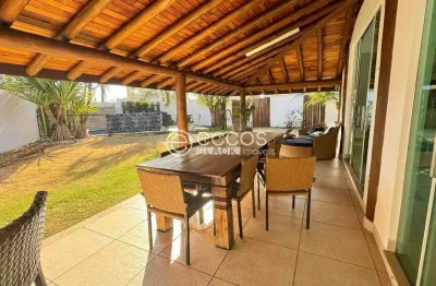 Casa em condomínio para aluguel, 3 quartos, 3 suítes, 2 vagas, gávea - uberlândia/mg