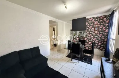 Apartamento à venda, 2 quartos, 1 vaga, conjunto manoel mendes - uberaba/mg