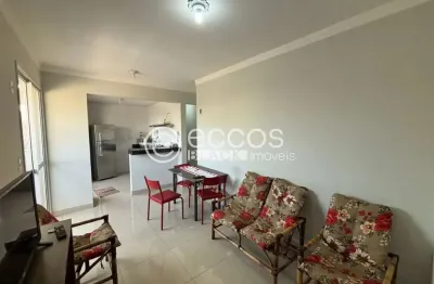 Apartamento para aluguel, 2 quartos, 1 suíte, 1 vaga, santa mônica - uberlândia/mg