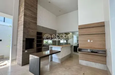 Casa em condomínio para aluguel, 3 quartos, 3 suítes, 4 vagas, granja marileusa - uberlândia/mg