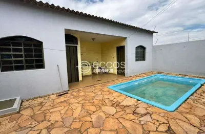 Casa para aluguel, 3 quartos, 1 suíte, 1 vaga, cidade jardim - uberlândia/mg
