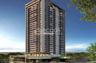 Cobertura à venda, 1 quarto, 1 vaga, gávea - uberlândia/mg