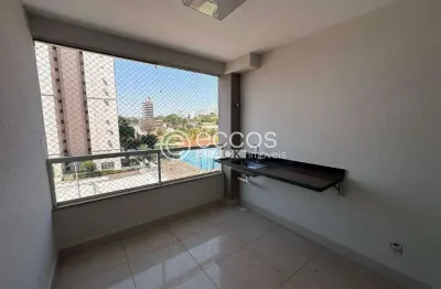 Apartamento para aluguel, 2 quartos, 2 suítes, 2 vagas, tubalina - uberlândia/mg