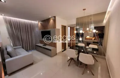 Apartamento à venda, 2 quartos, 1 suíte, 2 vagas, martins - uberlândia/mg