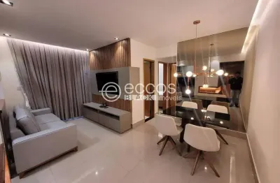Apartamento à venda, 2 quartos, 1 suíte, 2 vagas, martins - uberlândia/mg