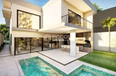 Casa em condomínio à venda, 3 quartos, 3 suítes, granja marileusa - uberlândia/mg