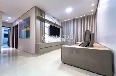 Apartamento para aluguel, 2 quartos, 1 suíte, 2 vagas, santa mônica - uberlândia/mg
