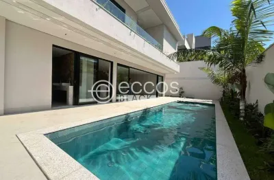 Casa em condomínio à venda, 4 quartos, 4 suítes, 4 vagas, nova uberlândia - uberlândia/mg