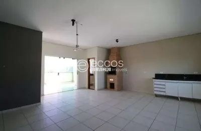Apartamento para aluguel, 3 quartos, 1 suíte, 2 vagas, santa mônica - uberlândia/mg