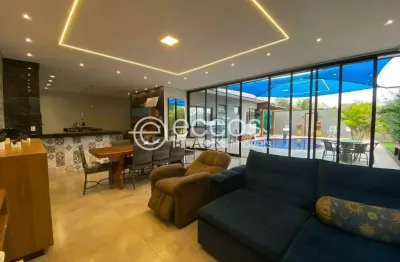 Casa à venda, 4 quartos, 3 suítes, 2 vagas, residencial mário de almeida franco - uberaba/mg