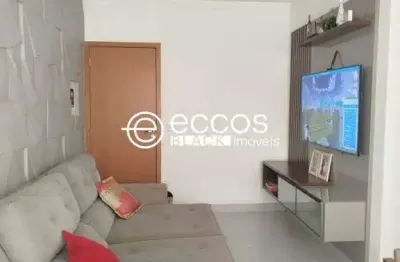 Apartamento à venda, 2 quartos, 1 suíte, 1 vaga, santa mônica - uberlândia/mg