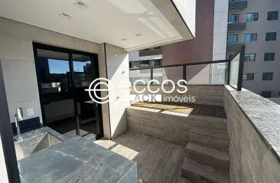 Cobertura à venda, 2 quartos, 2 suítes, 3 vagas, serra - belo horizonte/mg